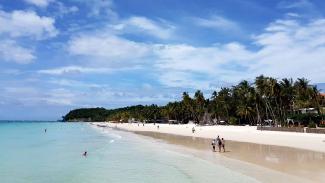 White beach on Boracay is one of the world's best beaches