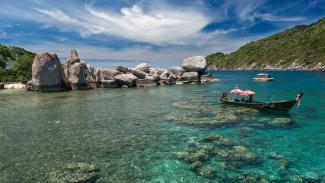 Diving on Koh Tao in Thailand
